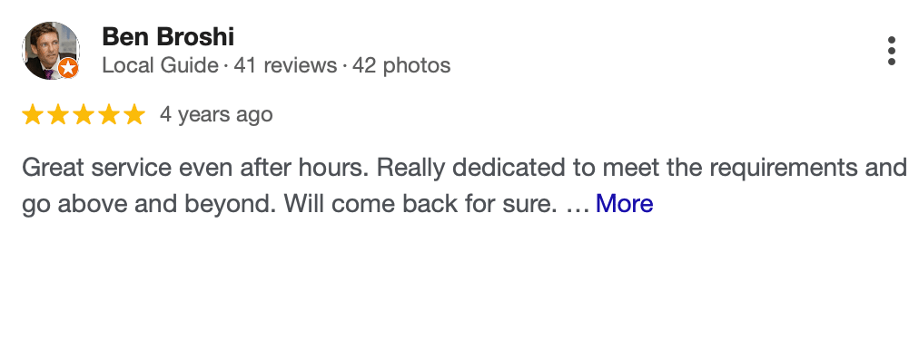 Authentic Google reviews for Ticket-Shop Travel Agency in Konstanz