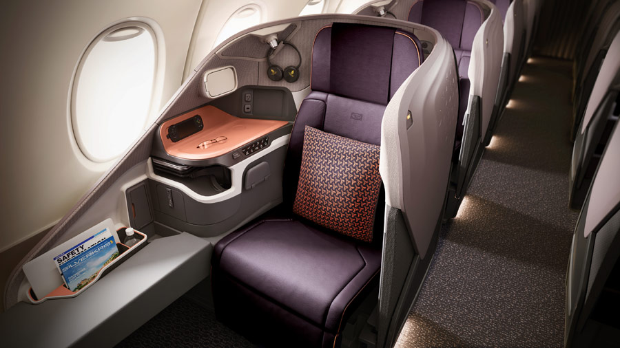 Singapore Airline neue Business-Class