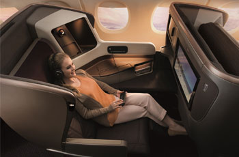 Singapore Airlines: Neue Business Class
