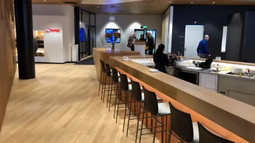 Swiss First Class Lounge in Zürich