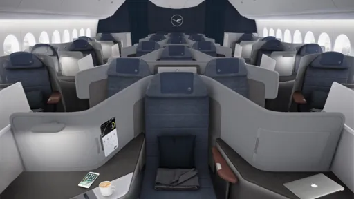Lufthansa Business Class Sitz