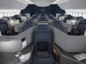 Lufthansa Business Class Sitz