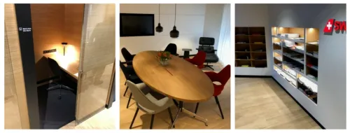 Swiss First Class Lounge in Zürich